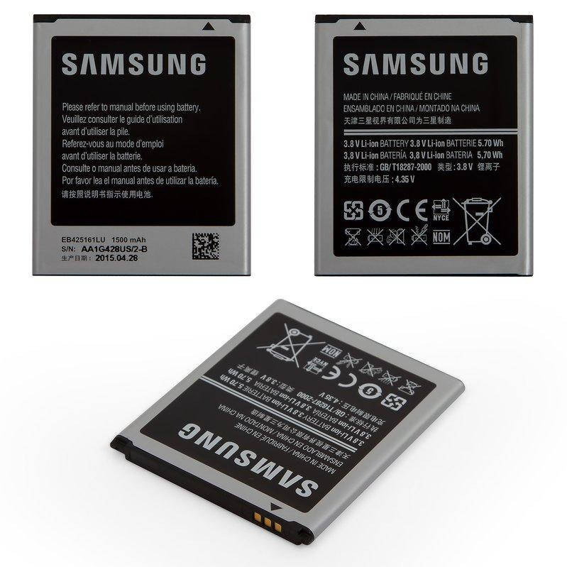 

Акумулятор EB425161LU для Samsung J105H Galaxy J1 Mini (2016), Li-ion, 3,7 В, 1500 мАг, Original (PRC)