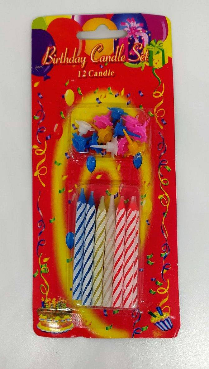 

Свечи для торта средние