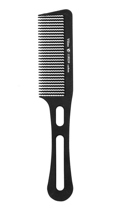 

Расческа карбоновая для стрижки под машинку и начеса VILINS VIL 119239