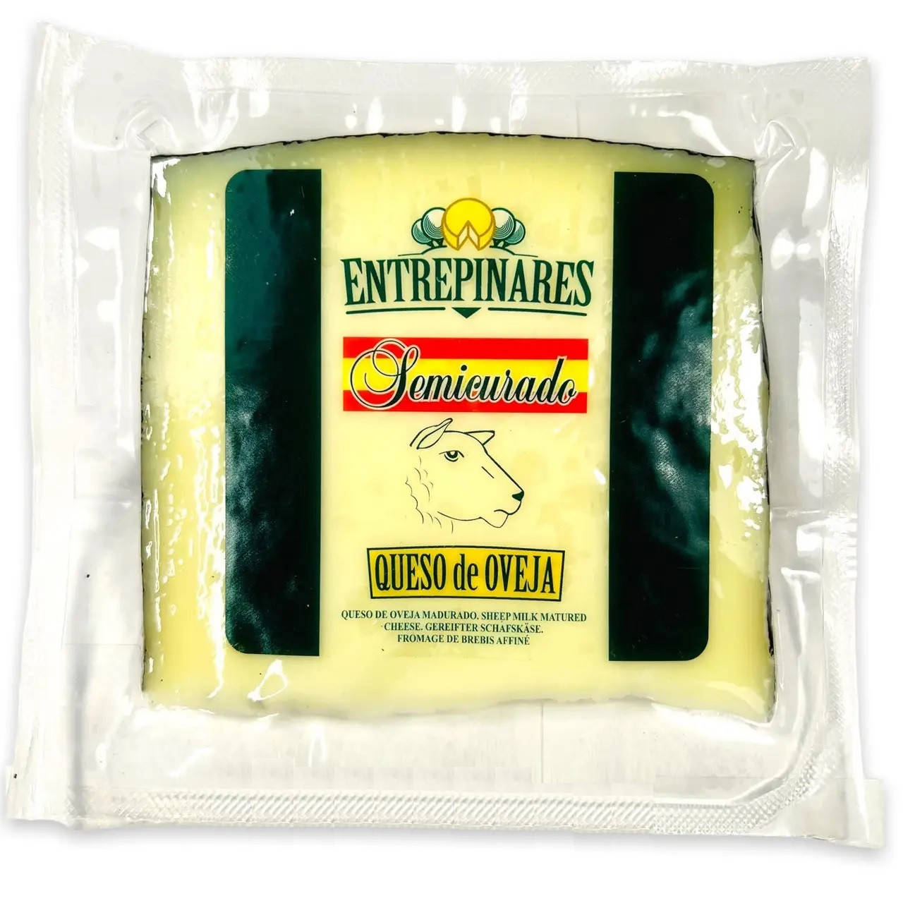 

Сыр Овечий Энтрепинарес Entrepinares Semicurado Queso de Oveja Клин 150 г Испания
