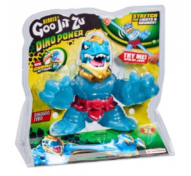 

Интерактивная фигурка тянучка Гуджитсу Супаго Дино Goo Jit Zu, GooJitZu Supagoo Dino