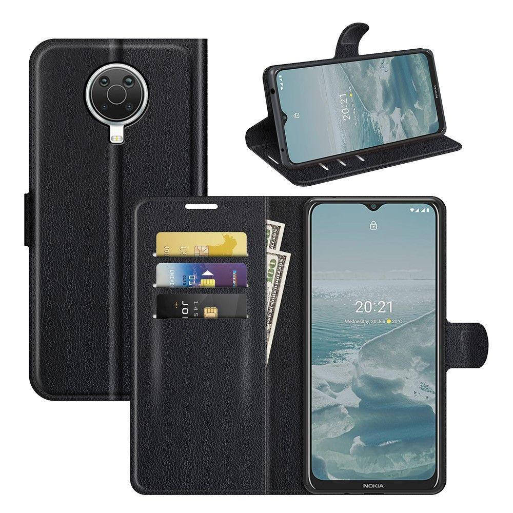 

Чехол-книжка Litchie Wallet для Nokia G10 / G20 Black, Черный