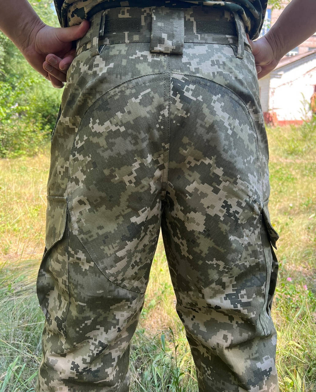 

Брюки тактические военные летние, пиксель ЗСУ ( 100 % Х/Б ), Хаки