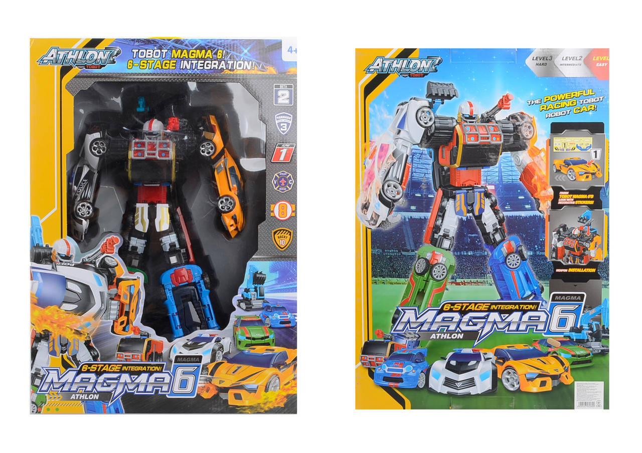 

Робот "TOBOT" "MAGMA" 6в1, 523