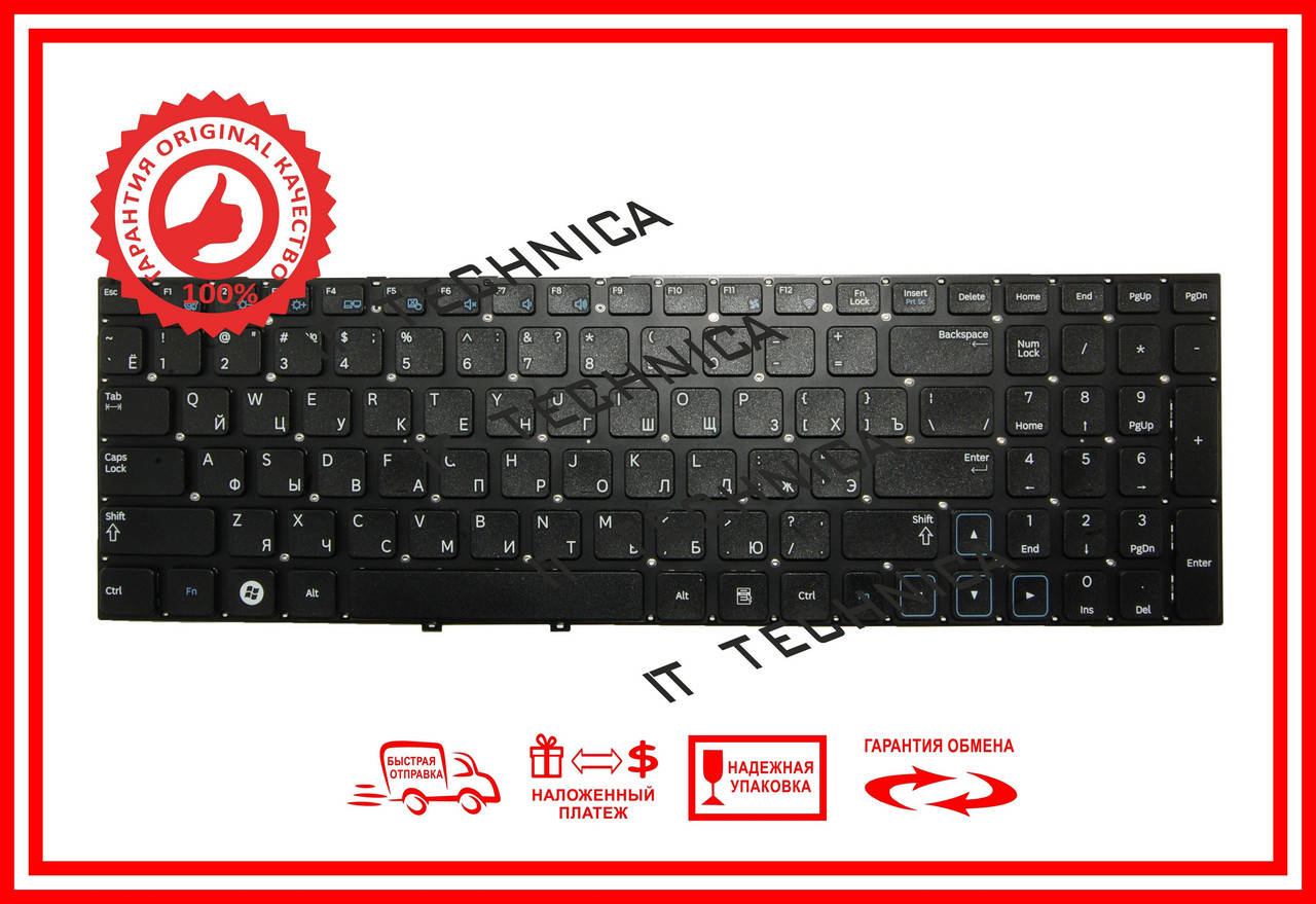 

Клавіатура Samsung 300E5Z 300V5Z оригінал, Черный