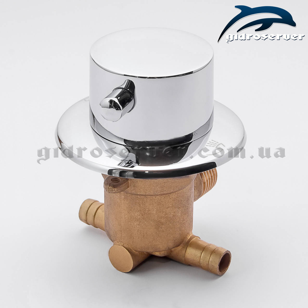 

Дивертор для смесителя душевого бокса PS-02., Серый
