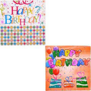 

Салфетки «С днем рождения» 20 штук