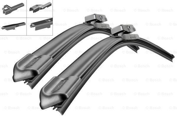 

Дворники Bosch для Volkswagen PASSAT B6 2005-2010 г.в. 600 / 475 мм. Комплект щеток Aerotwin бескаркасных