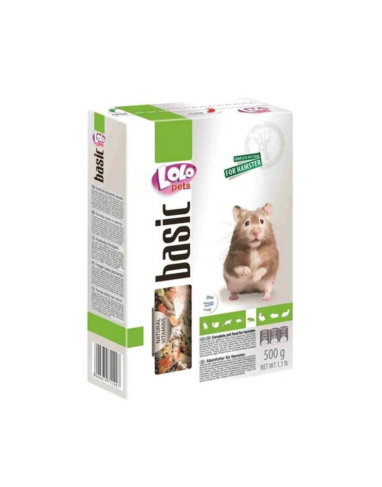 

Lolo Pets Полнорационный корм для хомяка 0.5 кг