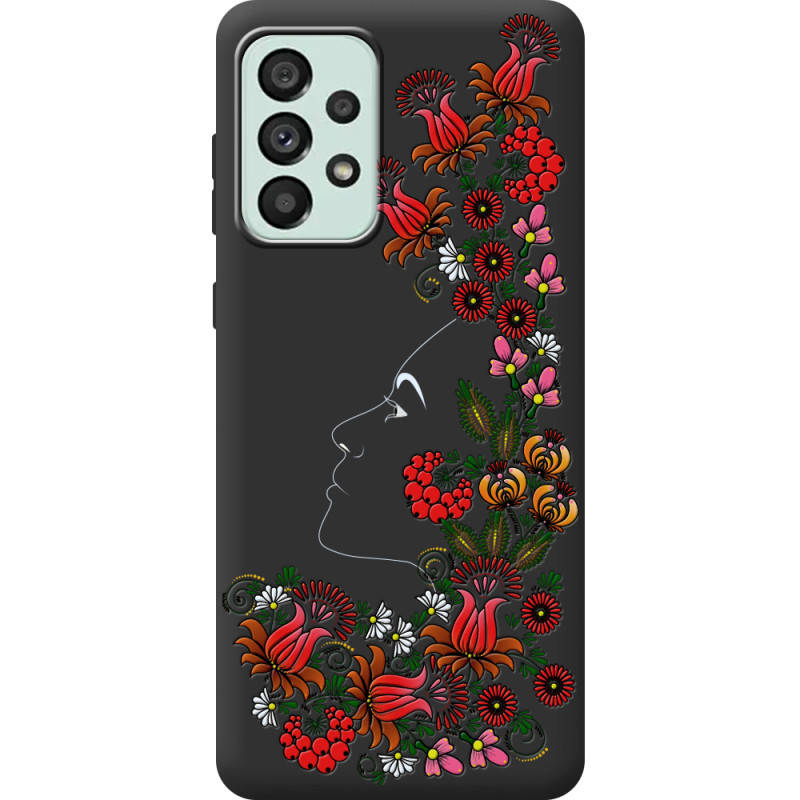 

Силиконовый чехол BoxFace Samsung Galaxy A33 (A336) 3D Ukrainian Muse, Черный