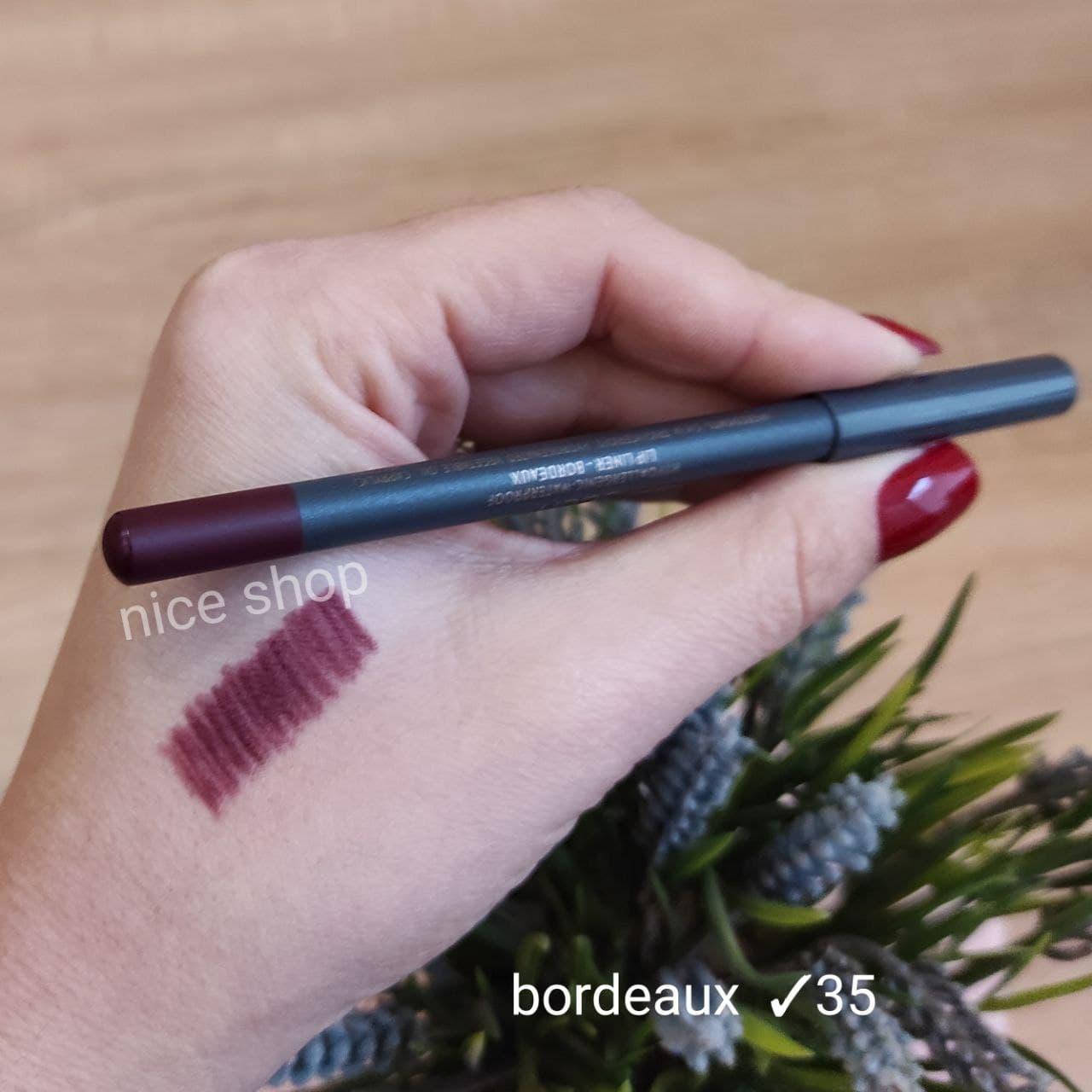 

Карандаш для губ Lipliner Aden №35 Bordeaux