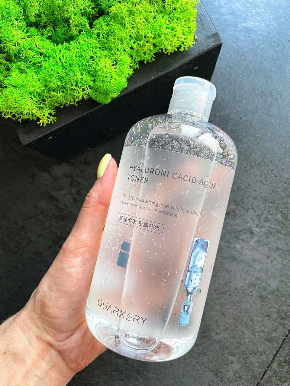 

Тонер с гиалуроновой кислотой, Quarxery cacid aqua 500 мл