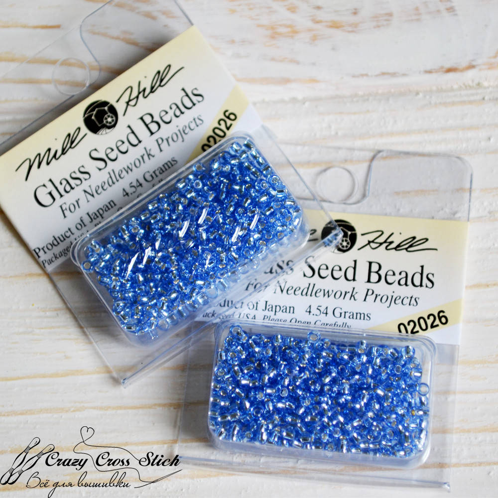 

Бисер Glass Seed Beads Mill Hill 02026