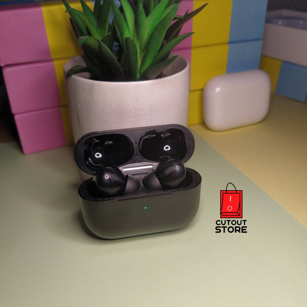 

AirPods Pro Black. Беспроводные наушники. ТОП качество., Черный