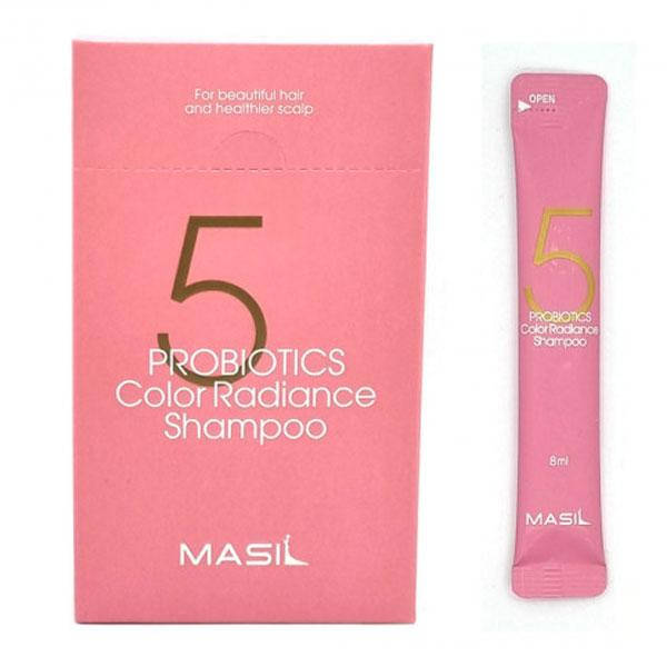 

Шампунь с пробиотиками для защиты цвета Masil 5 Probiotics Color Radiance Shampoo 8 ml