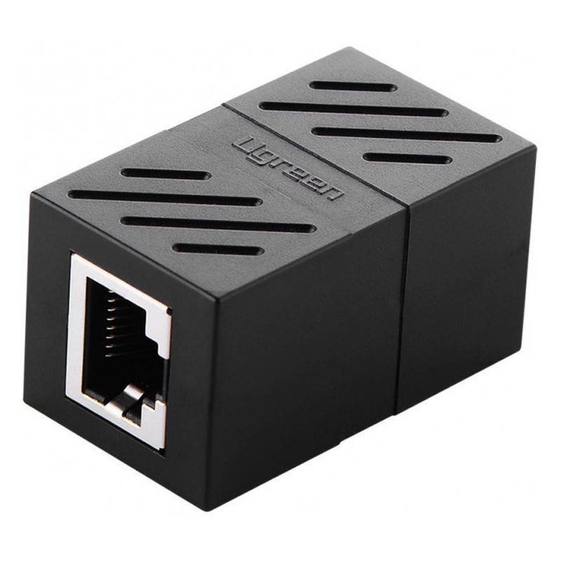

Соединитель витой пары RJ45 Ugreen NW114 20390 (Черный)