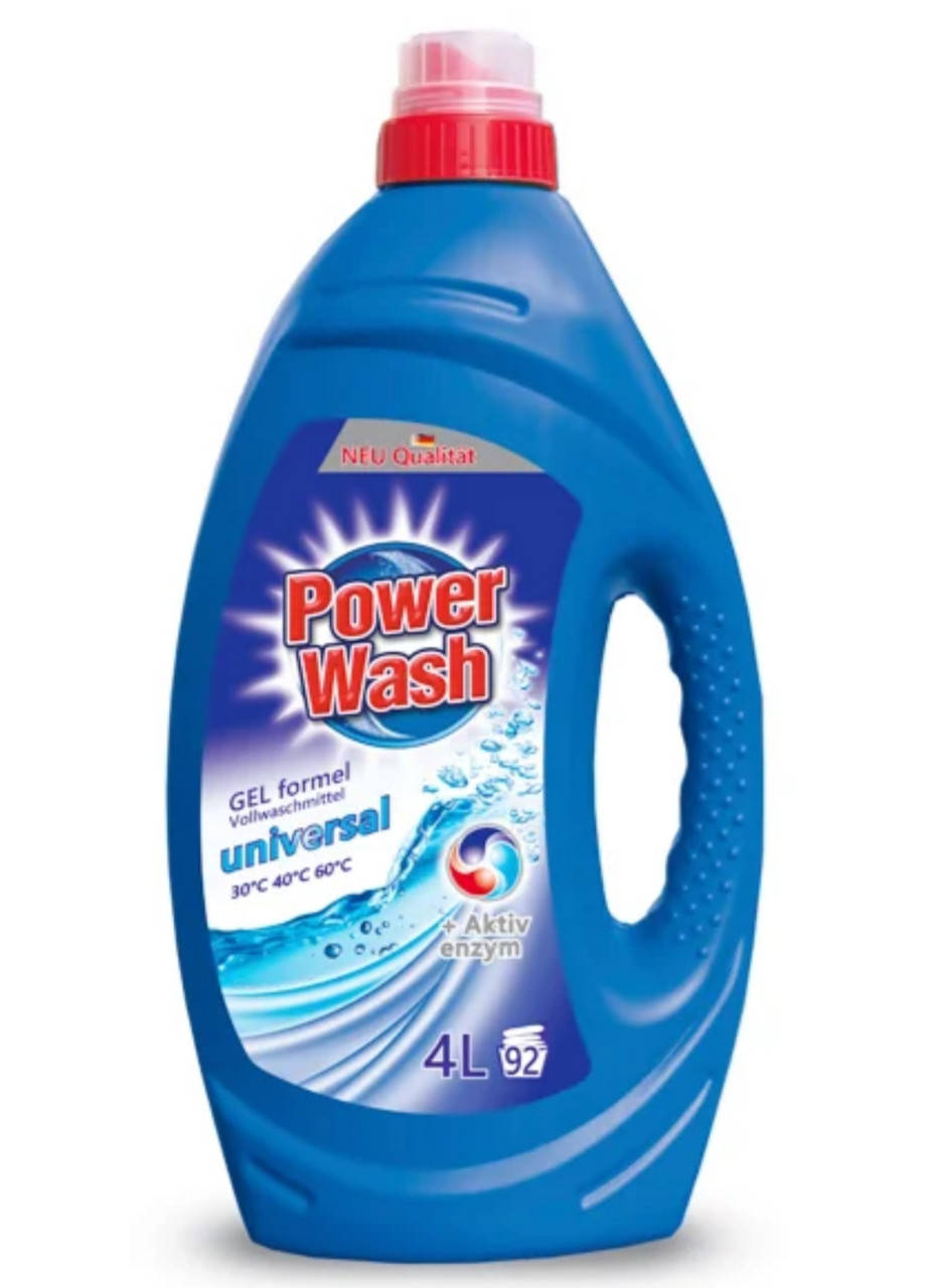 

Гель для стирки универсальный Power Wash