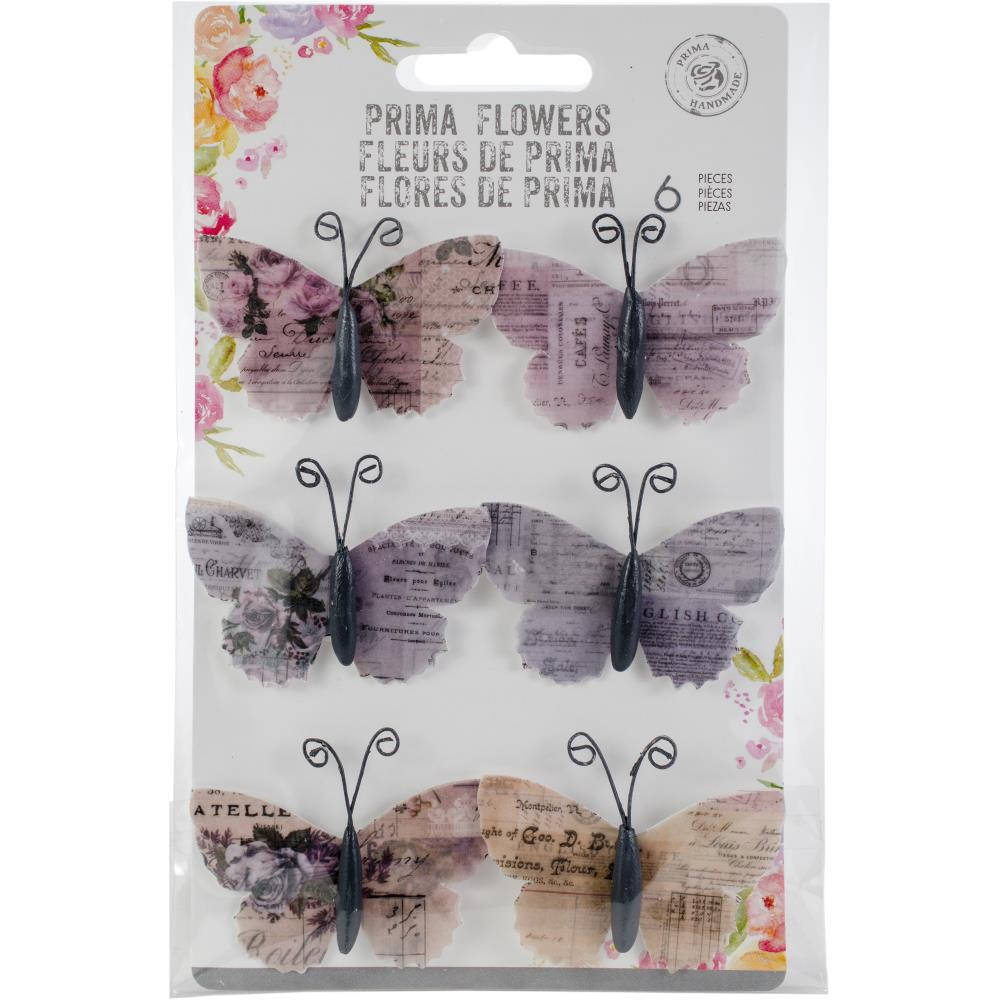 

Метелики з кальки - Ophelia - Lavender - Prima Marketing