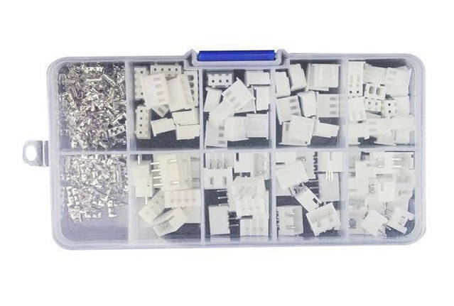

80x Разъем гнездо коннектор питания XH2.54 2p 3p 4p 5p 2.54мм папа мама