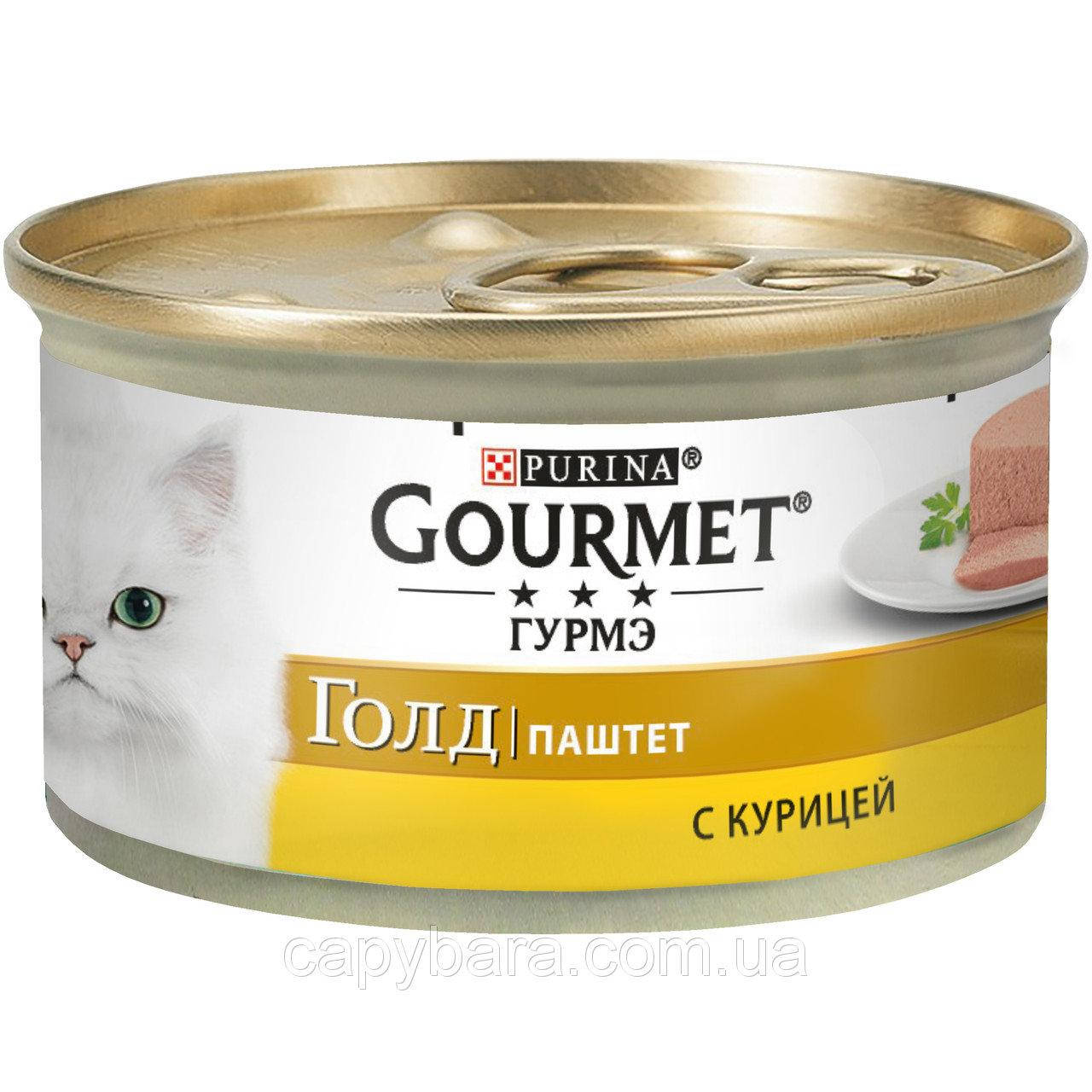 

Gourmet Gold (Гурмет Голд) паштет с курицей 85гр