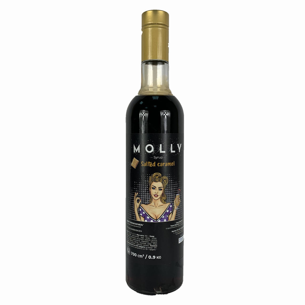 

Сироп MOLLY Соленая карамель 700 мл