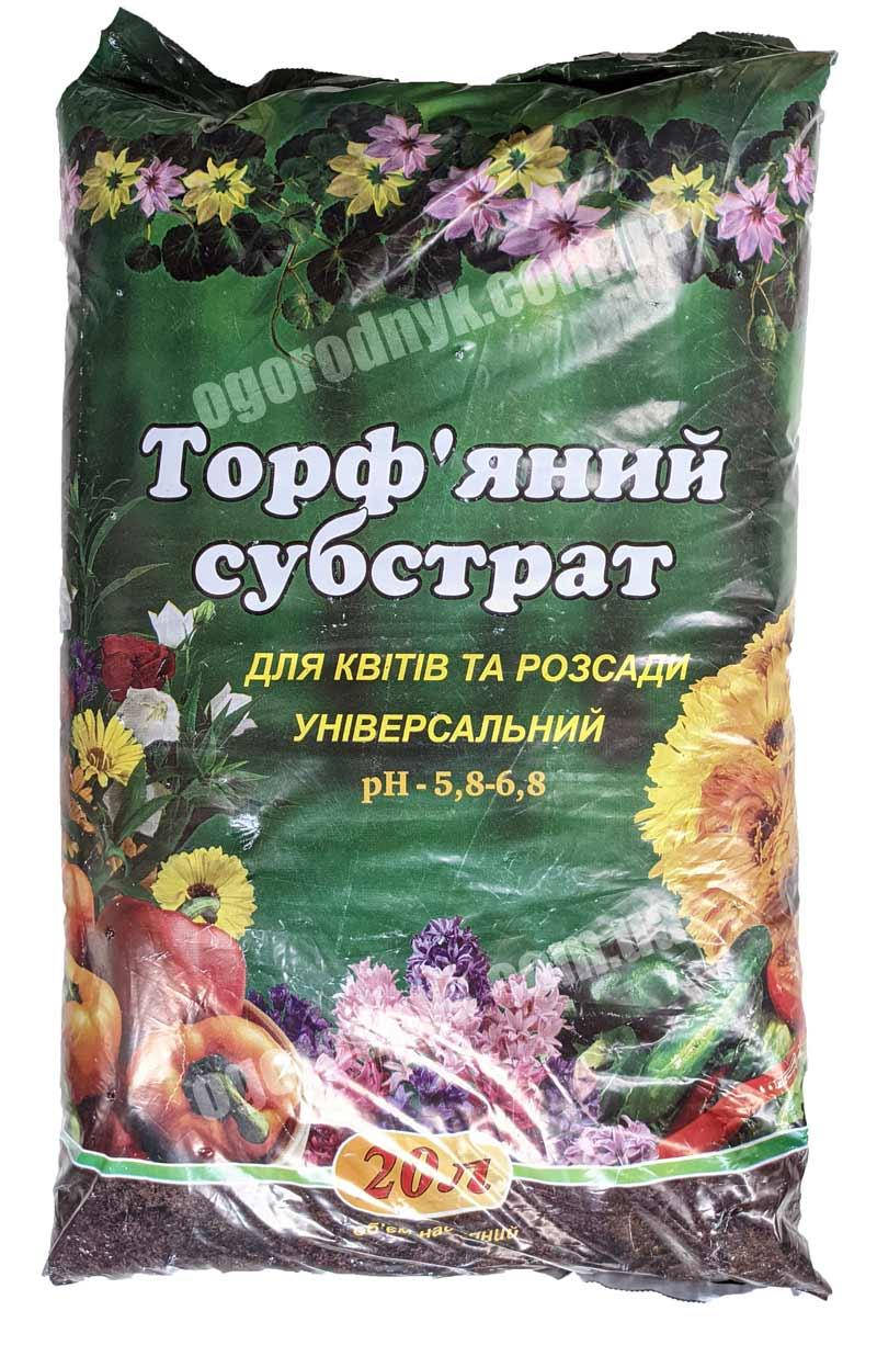 

Субстрат торфяной универсальний 20л