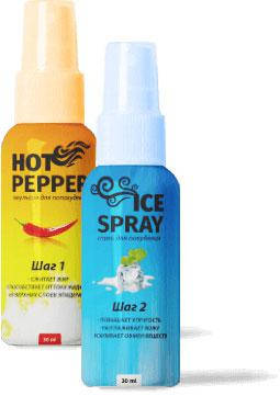 

Комплекс для похудения Hot Pepper & Ice Spray (спрей), greenpharm