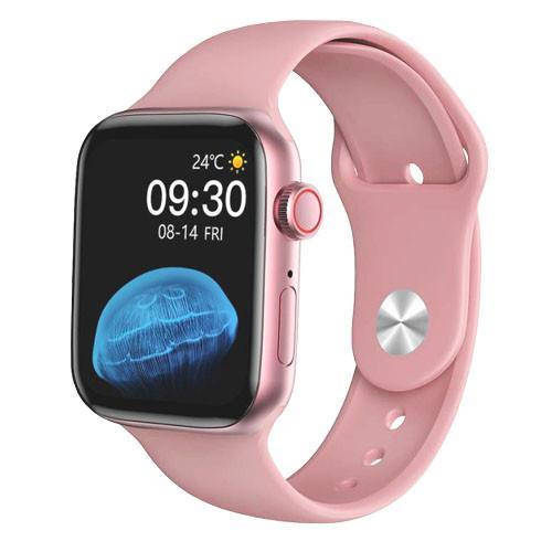 

Смарт часы HW22 Розовые (IWO Smart Watch) Смарт-часы Фитнес браслет
