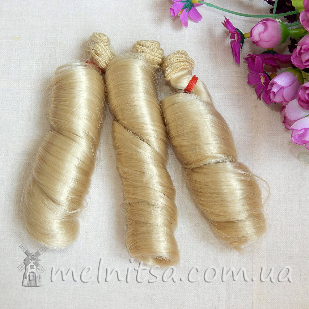 

Волосы для кукол (трессы) 100х15 см, цвет № 14