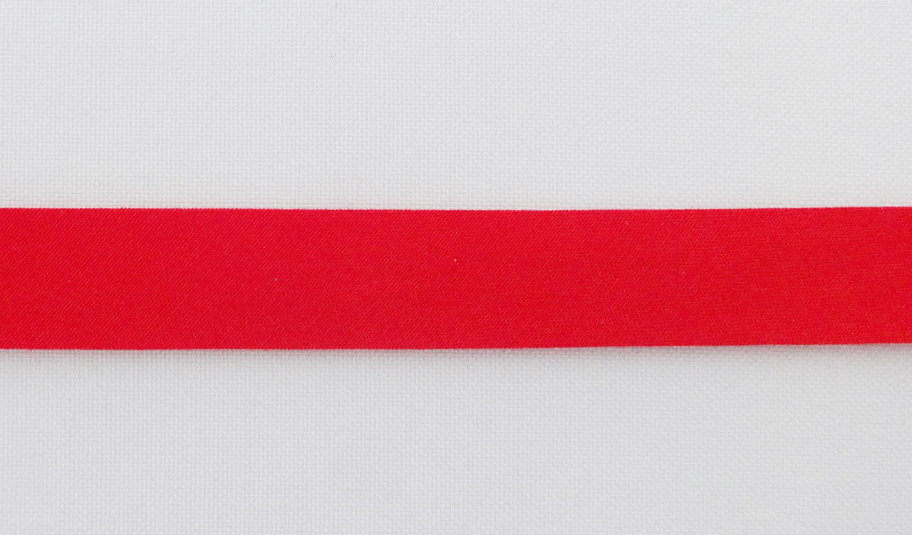 

Косая бейка матовая, красная (010) 15 мм, Красный