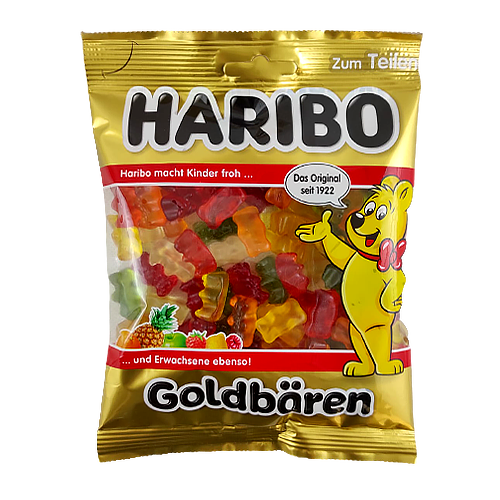 

Желейки Харібо Haribo ведмедики 200g 30шт/ящ (Код : 00-00004525)