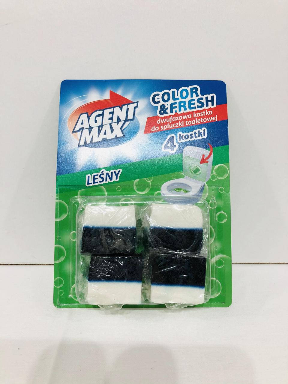 

Кубіки в бачок Agent Max Lesny 4шт