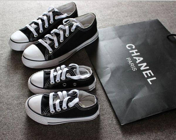 

Низкие детские черные кеды Converse All Star 31