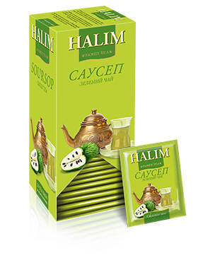 

Чай "Halim" 25п*1,5г Зелений Саусеп КОНВЕРТ (1/12)