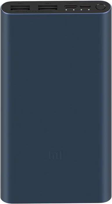 

Портативный аккумулятор Xiaomi Mi Power Bank 3 18W Fast Charge 10000mAh black (PLM13ZM)