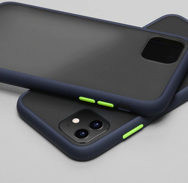 

Накладка Gingle Matte Case для iPhone 11 blue/green (айфон 11), Синий