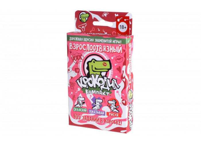 

Настольная игра "Крокодил. ВзрослоОтвязный"