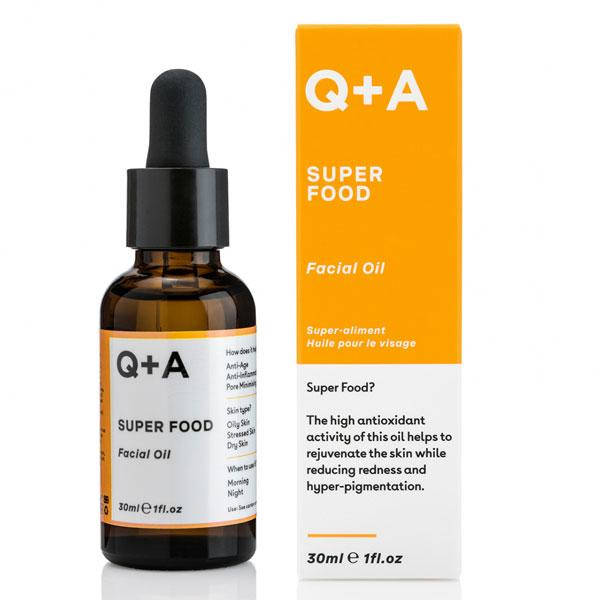 

Питательное масло для лица Масло для лица Q+A SUPER FOOD Facial Oil 30 мл