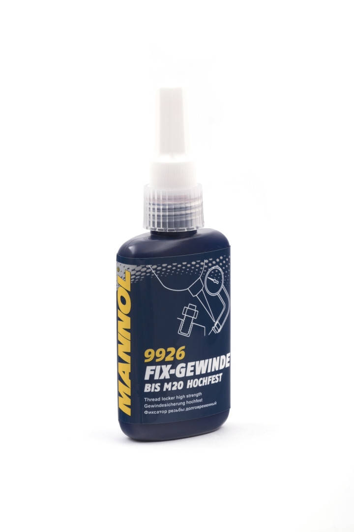 

MANNOL FIX-GEWINDE HOCHFEST - КЛЕЙ ДЛЯ РЕЗЬБЫ, КРАСНЫЙ 'КРЕПКИЙ' 50ML (9926) (144)/MN9926