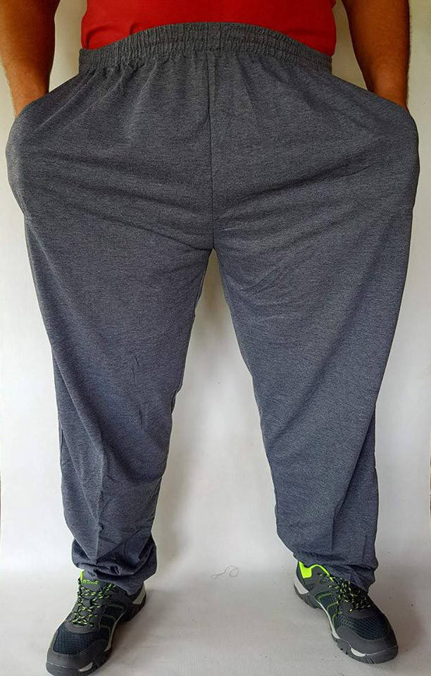 

Брюки спортивный трикотажные больших размеров черный, 6XL