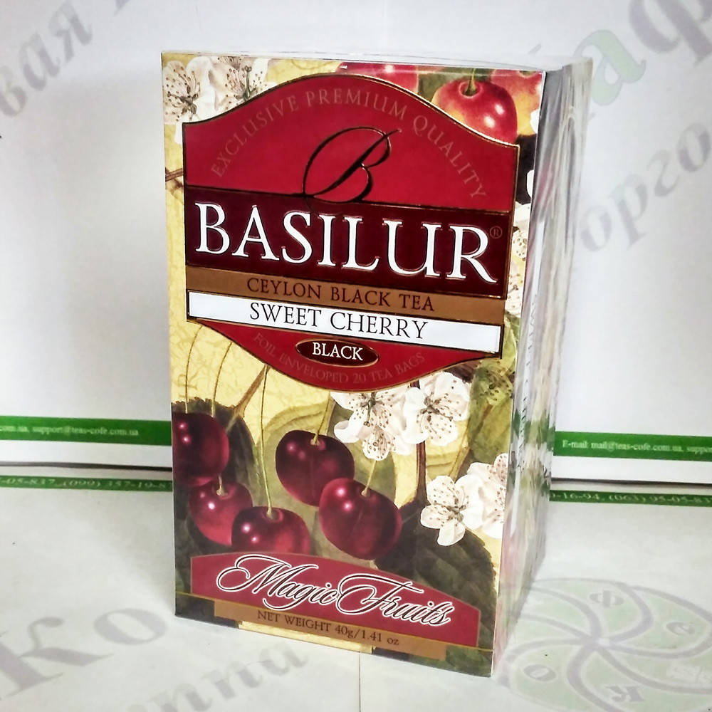 

Чай Basilur Черешня (Магические фрукты) черн. 20*2г