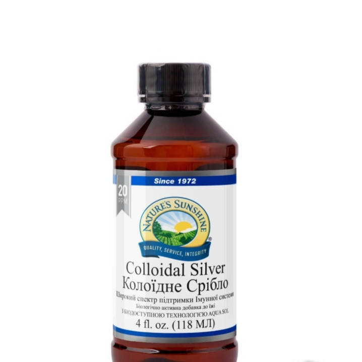 

Колоїдне срібло Форте Colloidal Silver Натуральний антибіотик