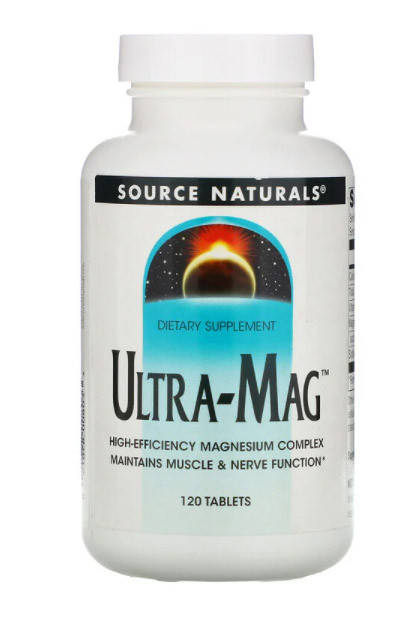 

Комплекс Ultra-Mag с витамином В, 120 таблеток