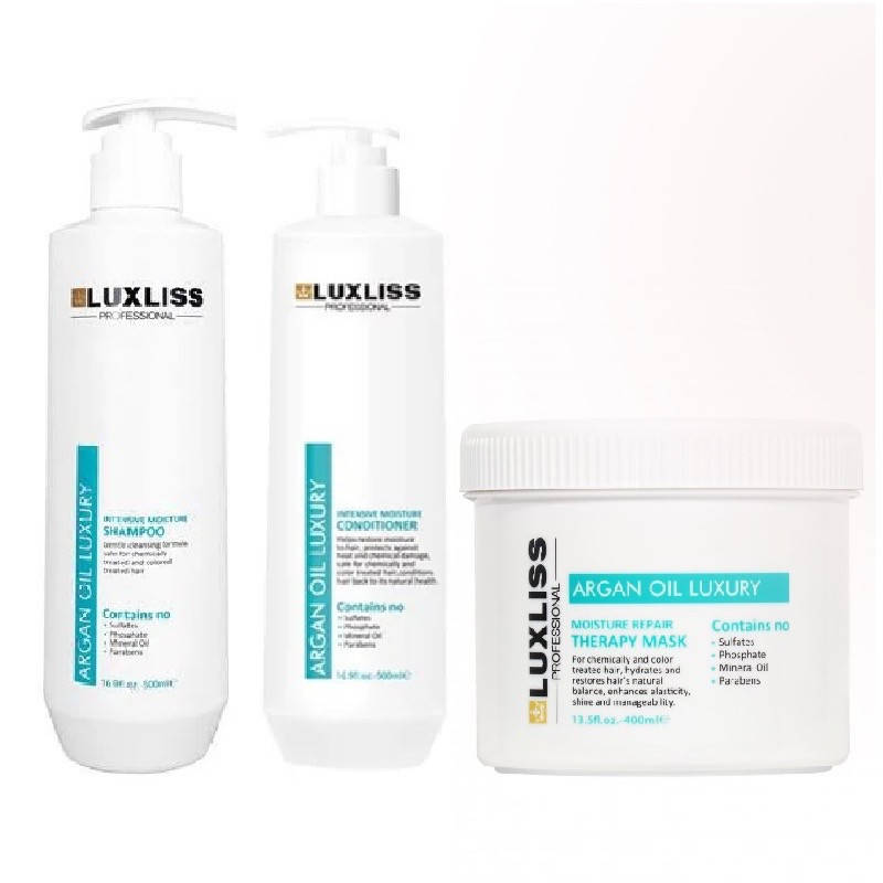 

Набор Luxliss Intensive Moisture шампунь 500 мл + кондиционер 500 мл + маска 400 мл