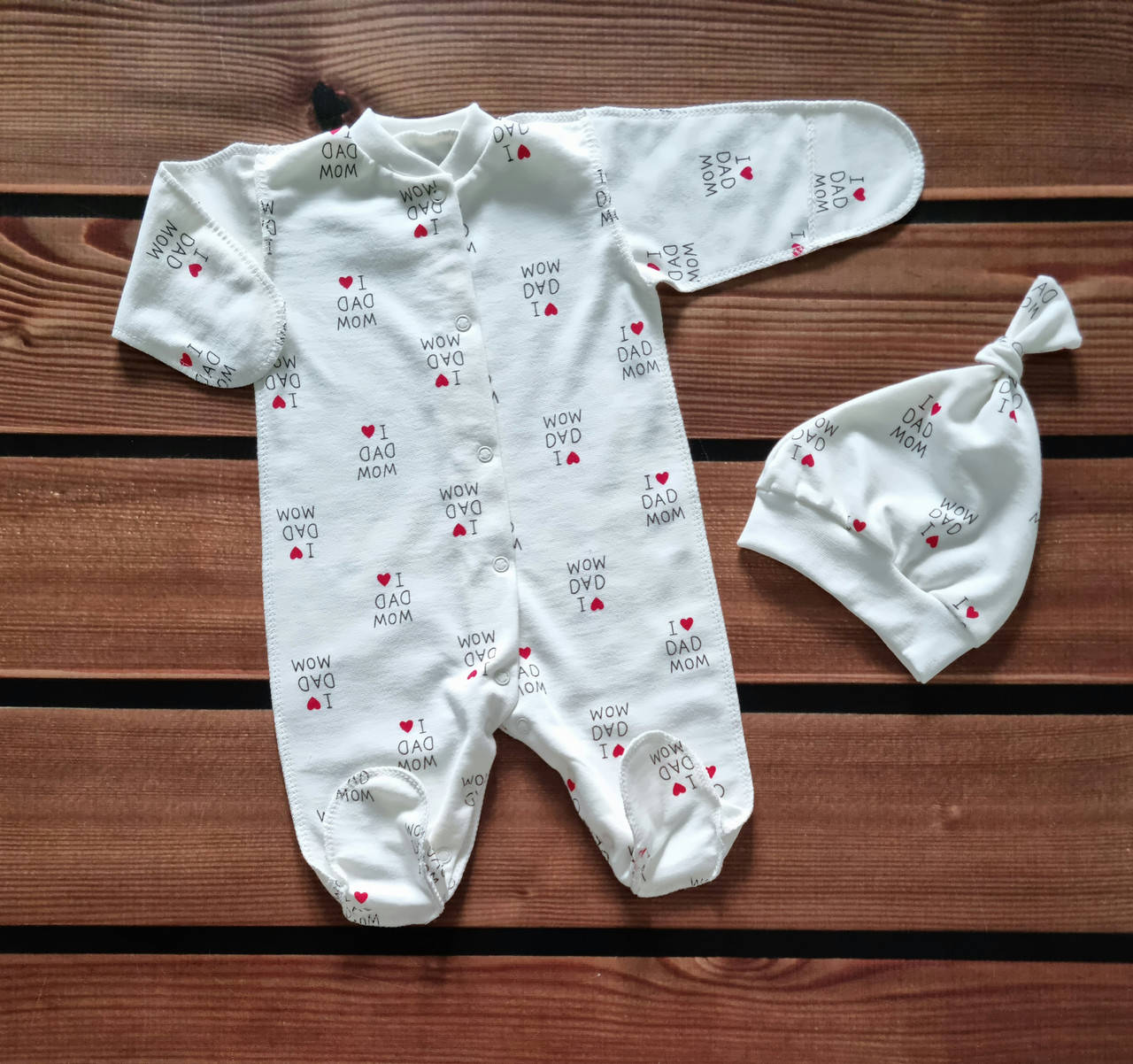 

Теплый комплект Комбинезон + шапочка