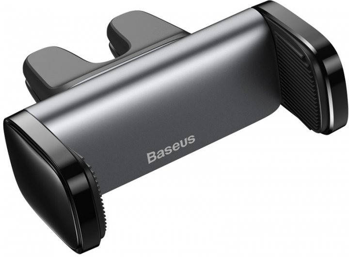 

Автомобильный держатель для телефонов Baseus Steel Cannon Air Outlet Car Mount, Black (SUGP-01), Черный