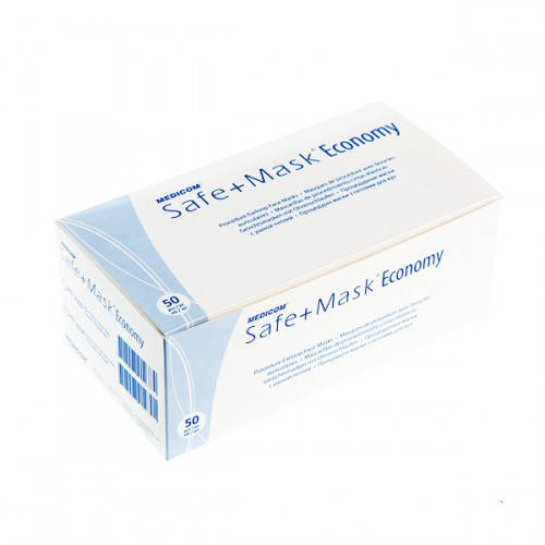 

Маска защитная с петлями MEDICOM Safe+MASK Economy 50 шт