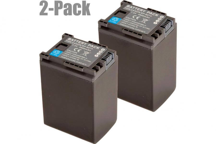 

2-Pack BP-828 комплект из 2 аккумуляторов BestBatt Canon BP-828