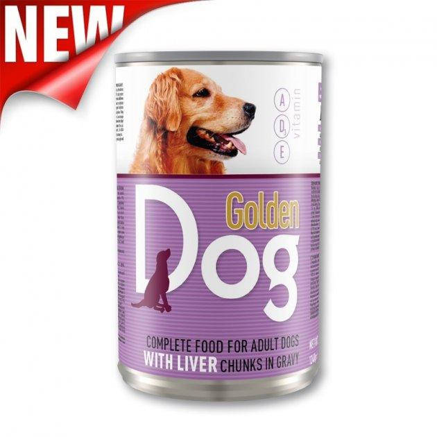 

Корм для собак Golden Dog Печінка 1240g
