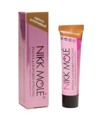 

Nikk Mole Краска в тубе Light Brown Светло-коричневая 15 мл